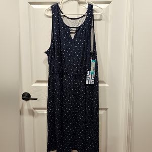 NWT Market & Spruce Navy Dress 3X